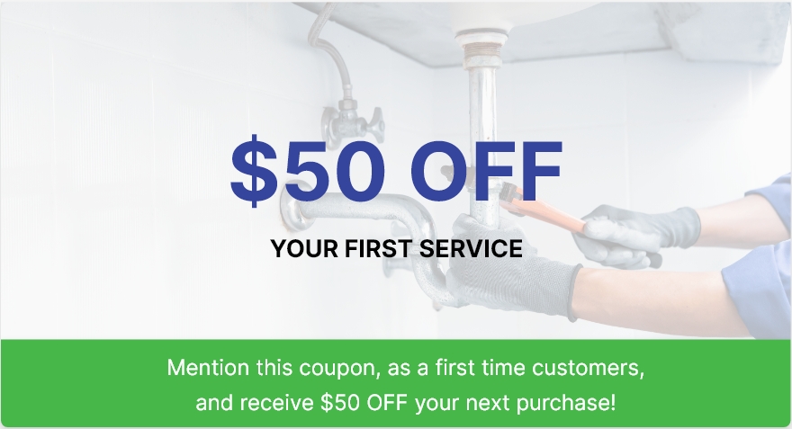 50 off your first service