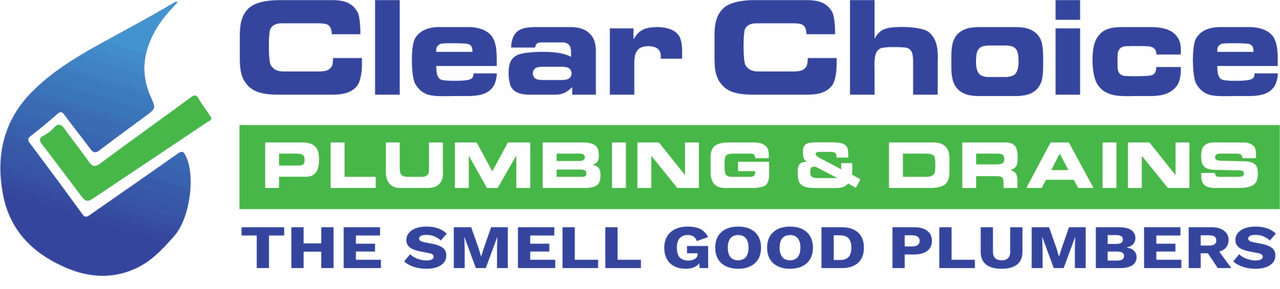 The Clear Choice Plumbing company logo serving Victoria, BC, and surrounding areas