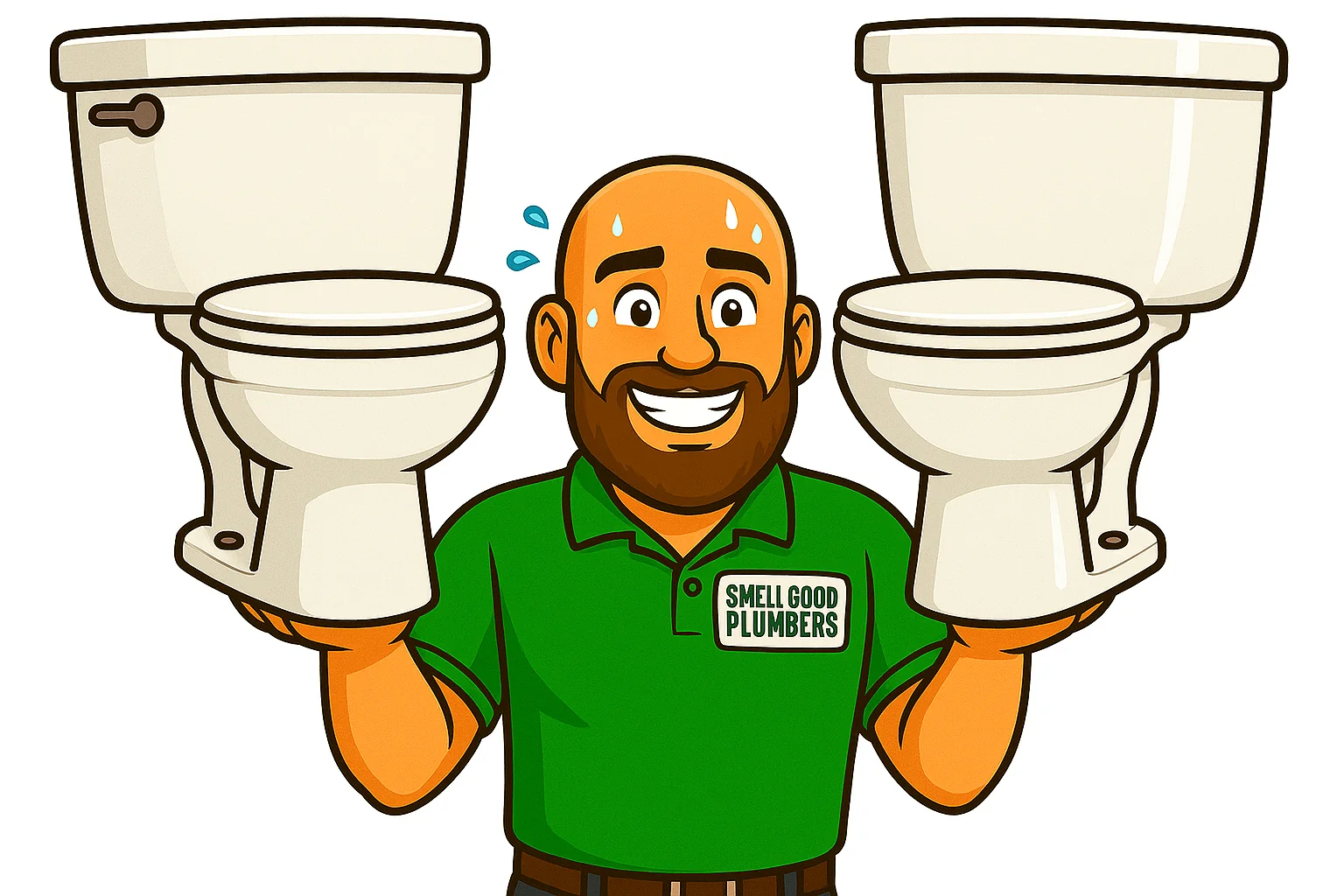 Toilet & Faucet Repairs in Victoria BC – Clear Choice Plumbing A plumber from Clear Choice Plumbing in Victoria BC lifting two new toilets above his head, symbolizing expert faucet and toilet repair and installation services</p>
<p>